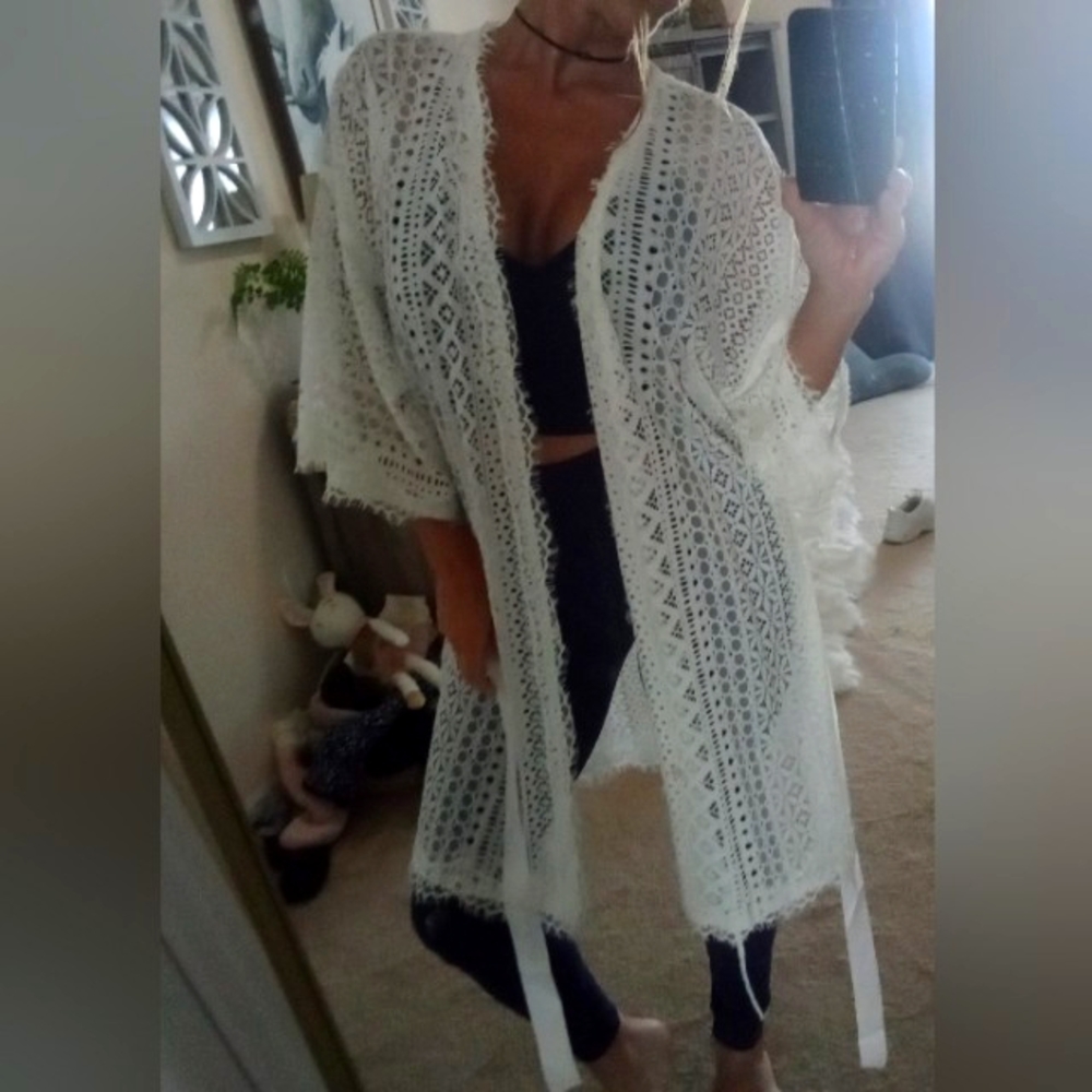 Lace  Robe (s/m) by Davids Bridal